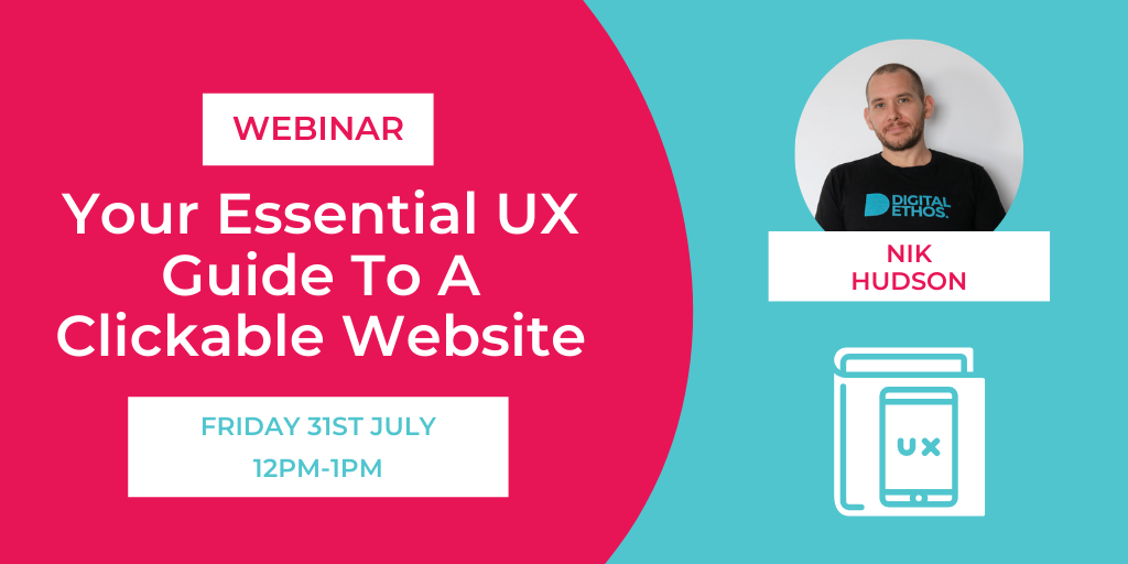 cadastraemea's tweet photo. Half an hour to go!⏰ 

Why not take an early lunch and join us at 12pm where Nik Hudson, our Head of Technical, will take you through a simple guide to user experience (UX) and how to create a clickable website!

Sign up now: https://t.co/d5hJewWQpO

#UX #Webinar #UseExperience https://t.co/ZTuJtRjPAR
