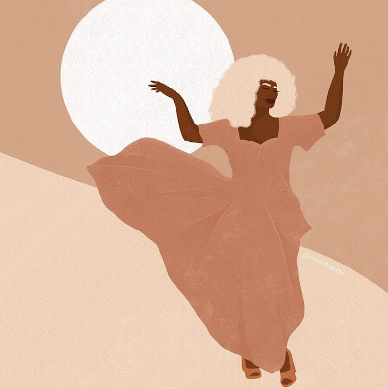 Friday dancing feeling @chantellmarlow