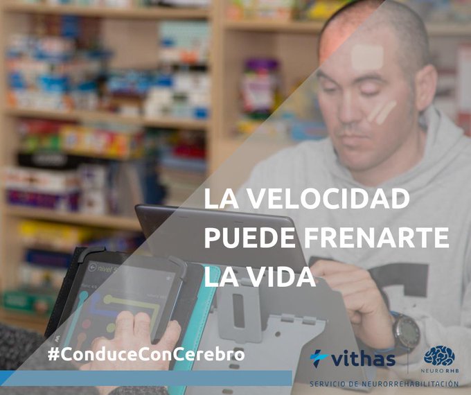 Vithas's tweet photo. #ConduceConCabeza respetando los límites de velocidad. https://t.co/1i0XTf5gFO