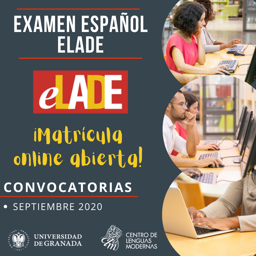 clmgranada's tweet photo. 🤓¿Quieres acreditar tu nivel B1/B2 de #Español?
➡️Ya esta abierta la matrícula al examen #eLADE 😉
¡Consulta ya todos los detalles!: https://t.co/2H4ewV25Zr https://t.co/bY4hyEY6Lj