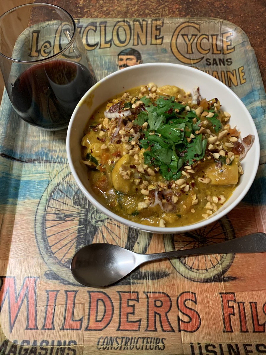 Mango chicken curry baby. Ooh yeah!