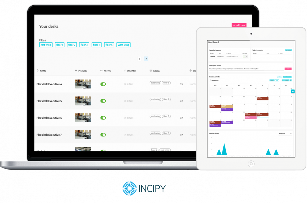 incipy's tweet photo. Os queremos hablar un poco más de #ROOM, nuestra solución #digital que facilita el día a día en la oficina, para que la #empresa y los empleados sean #ágiles ante las nuevas políticas de #flexibilidad y seguridad.
Toda la info: https://t.co/6nfN67Y8wa
#RemoteOfficeManager https://t.co/LF1W3756M6