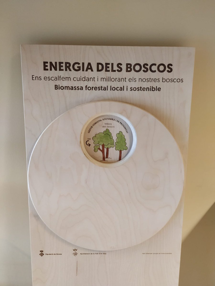 🪧Es tracta d'un projecte ideat per ser respectuós amb el #mediambient. Tots els plafons estan fets amb fusta certificada PEFC contraxapat de bedoll imprès en làser i les il·lustracions, pintades amb pigments naturals i recobertes amb vernís ecolabel.