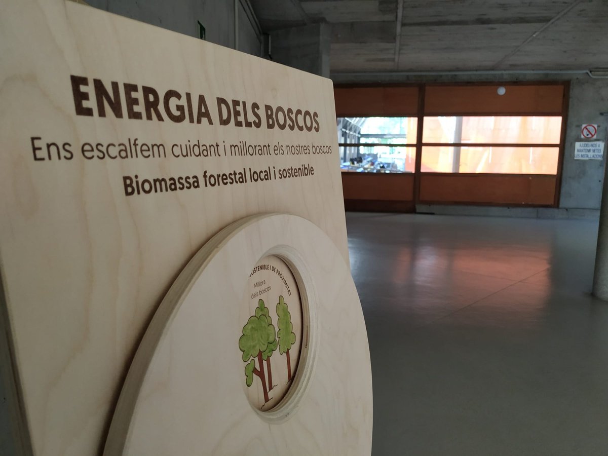DiputacioGirona's tweet photo. 🪧Es tracta d'un projecte ideat per ser respectuós amb el #mediambient. Tots els plafons estan fets amb fusta certificada PEFC contraxapat de bedoll imprès en làser i les il·lustracions, pintades amb pigments naturals i recobertes amb vernís ecolabel. https://t.co/CTdkQ6pIw5