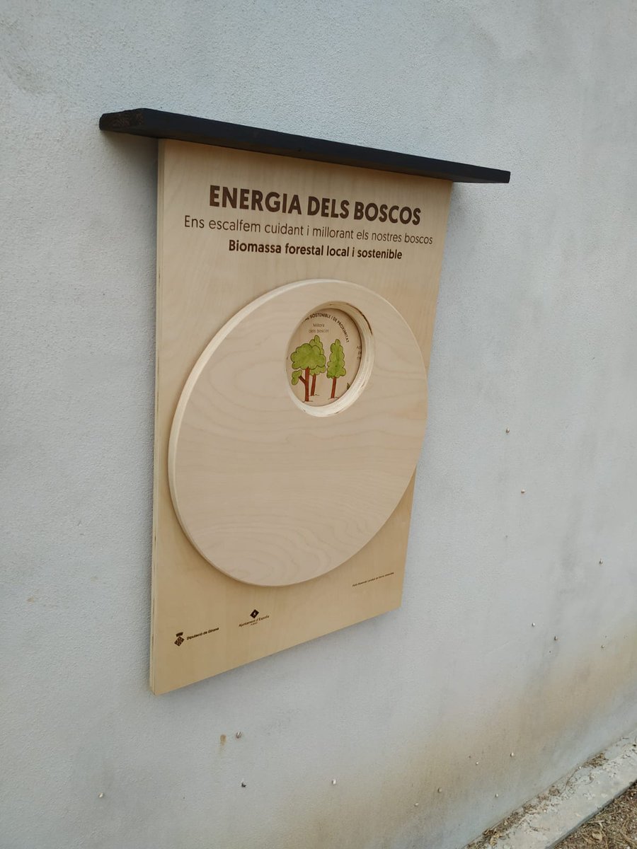 Els plafons, ubicats en espais públics interiors i exteriors, es podran convertir en biomassa i ser cremats quan deixin de tenir ús, perquè no porten cap component tòxic.