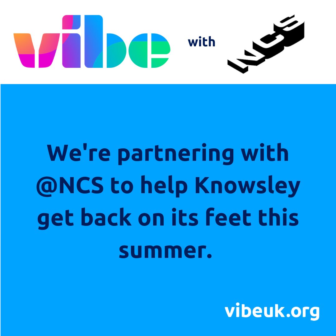 VibeUKOrg's tweet photo. Want to help Knowsley get back on its feet this summer? Young people aged 15-17 can sign up to Keep Doing Good with @NCS and help their local community. Find out more👉 https://t.co/YOjy2cRomk https://t.co/AglDP1v0OG