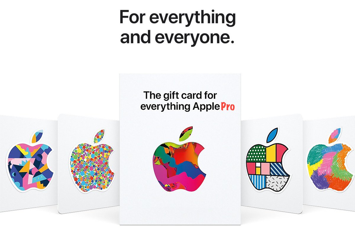 MrChrisUX's tweet photo. @EveryApplePro #Apple made a gift card just for you! https://t.co/wli3vYdKqa