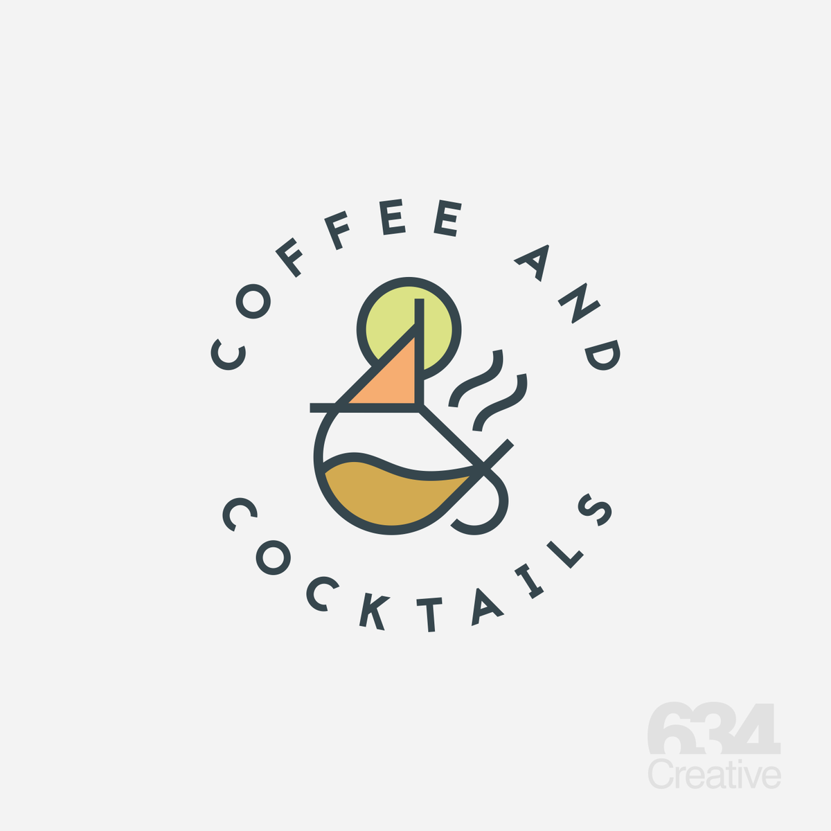 634Creative's tweet photo. Happy Friday Folks! We are finishing the week off with this super Coffee &amp; Cocktails logo. From us here at 634Creative, have a fabulous weekend.

#coffee #cocktails #Friday #July #graphicdesign #graphicdesigner #logodesign #logo #rebranding #branding #rebrand https://t.co/CMV6iePr93