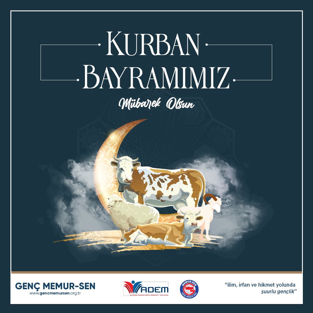 Sevgimizi gösterirken mesafemizi korumayı da unutmayalım lütfen !
Sağlıkla, mutlulukla ve huzurla kutlayacağımız nice bayramlara.

#KurbanBayramı