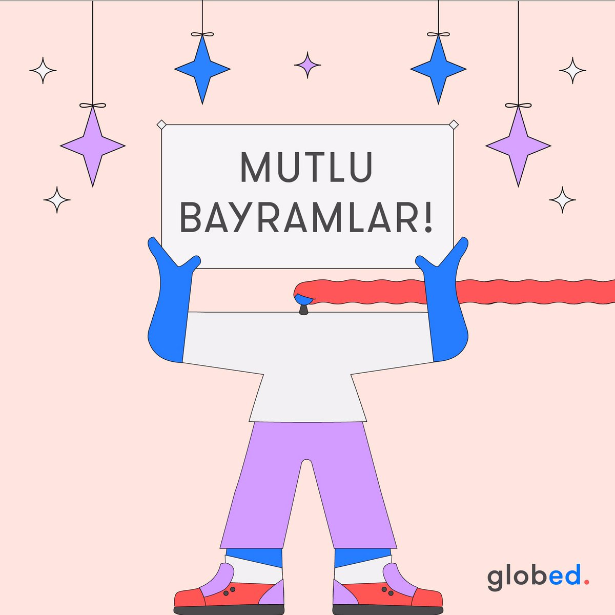 Globedteam's tweet photo. Globed Ailesi iyi bayramlar diler!⭐️ #globed #globedteam #iyibayramlar https://t.co/mDuOIHQ6F4