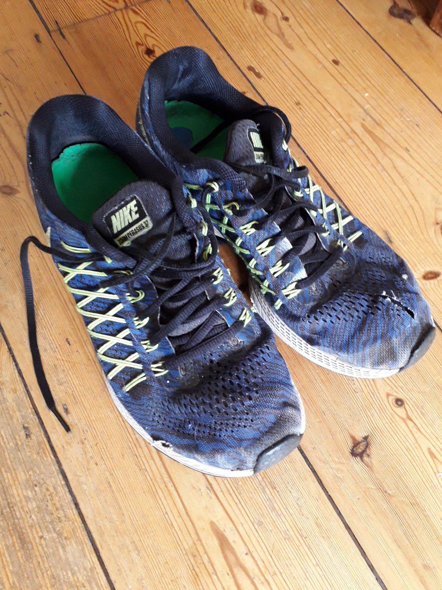 6. I've run most of my adult life. I find it good for the head + heart and a strangely effective way of fixing problems in my work. My fave shoes are Nike Pegasus Zoom, which are no longer manufactured, so I now have to track them down on the blackmarket …