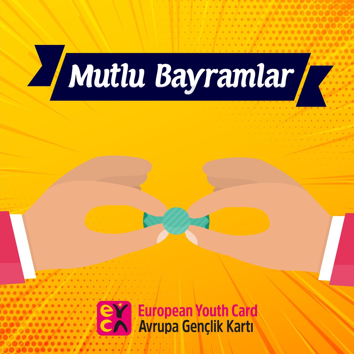 Sevdiklerinizle birlikte nice sağlıklı ve mutlu bayramlar dileriz. #MutluBayramlar