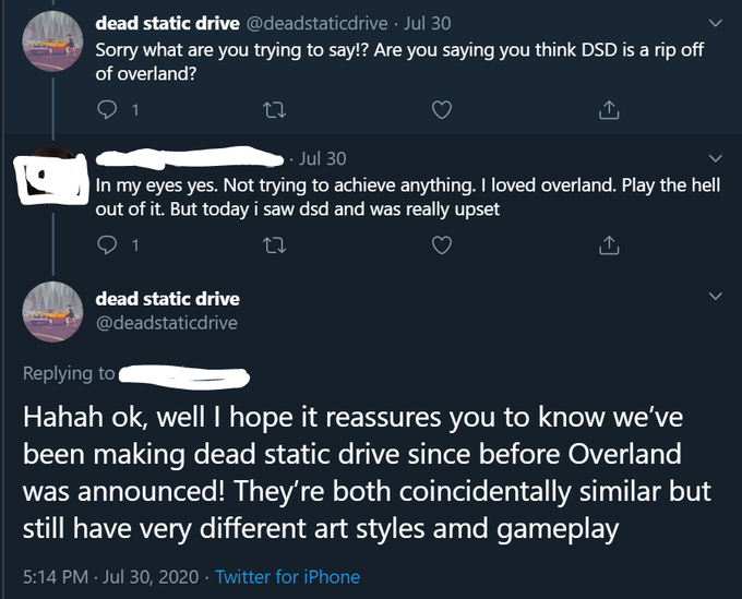 kurtruslfanclub's tweet image. new followers, please understand we&apos;re not trying to ride on the coattails of Overland.  We&apos;ve been in dev so so long.

BUT if you want a post apoc artsy survival road trip and can&apos;t wait for our game, check it out

Then come play DSD when we launch because it&apos;s going to be rad