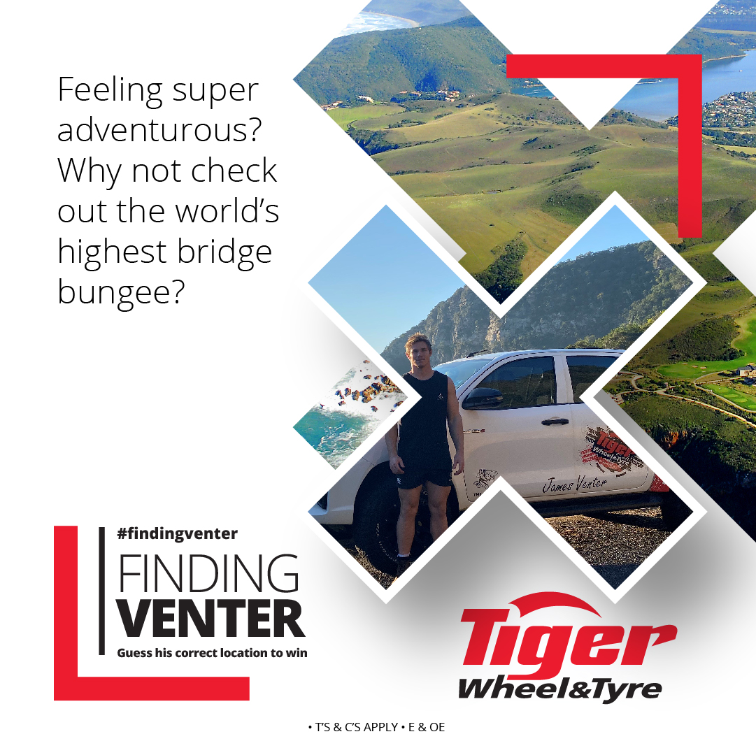 TigerWheelnTyre's tweet photo. 🎉WIN WIN WIN🎉

James is on a NEW ADVENTURE! 
Can you guess his latest destination based on these clues...👀🚘😎🎉😃

Submit your answers in the comments below using #FindingVenter for your chance to win a #Garmin GPS worth R2500. 

 #TigerWheelnTyre #JourneyOn #SharksRugby https://t.co/ghpG6qWGew