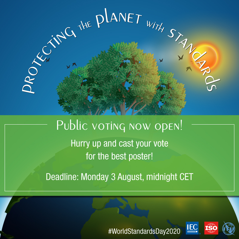 Standards4SDGs's tweet photo. The public vote for the final contest winner is now open! Go to https://t.co/J4GAY9Gm3f to see the shortlisted entries and to cast your vote. 
Good luck to all the finalists! https://t.co/WTuHPQKLg9