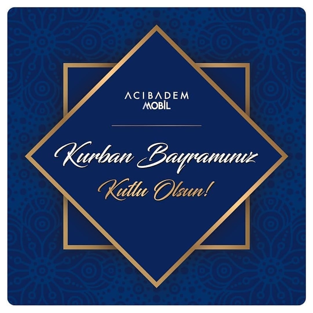 AcibademMobil's tweet photo. Mutlu ve sağlıklı bir bayram dileğiyle...
Kurban Bayramınız kutlu olsun!
#KurbanBayramı https://t.co/DbNI1rfWRf