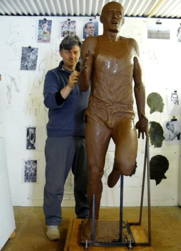 11. Anyway, time passed. Then, quite a few years later, I heard that the original sculptor, Peter Webster, had been commissioned to create a Second Steve which was to go on a podium on the seafront where the Brighton Marathon finishes.