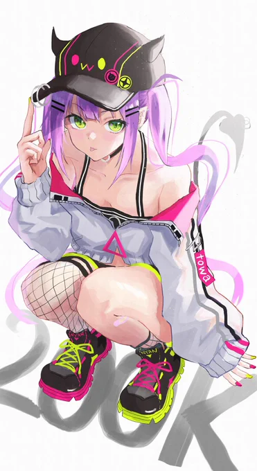 #TOWART
3D&20万おめ 