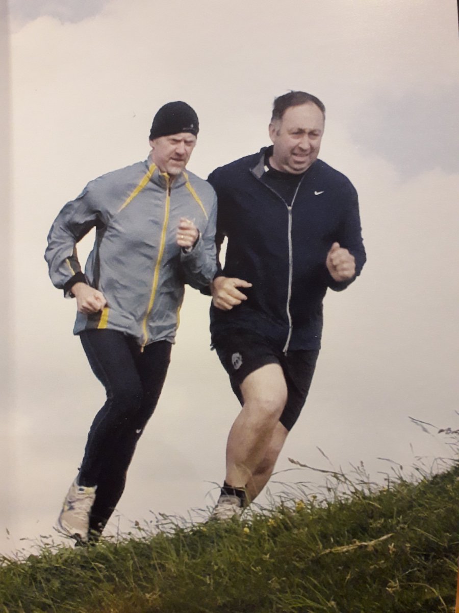 14. The booklet was basically just an essay about running from a strictly non-elite p.o.v. and went into the rather odd friendship I have with my running mate who is, politically, socially, professionally, pretty much the opposite to me. I also wrote a bit about Statue Steve.