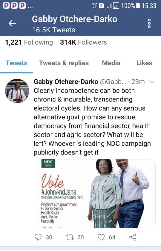 John Dramani Mahama tweet media