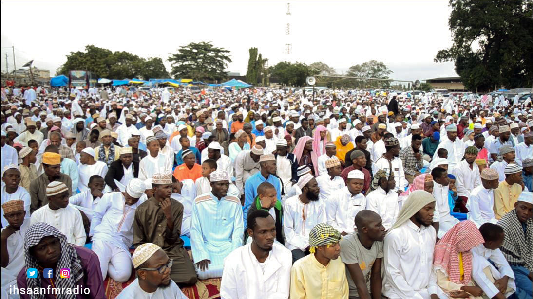 IhsaanfmRadio's tweet photo. Taqabbalallahu Minaa Waminkum 
Eid Mubarak
Viwanja vya Tangamano
Tanga, Tanzania
Ansaar Muslim Youth Center https://t.co/TUHqv6soqD