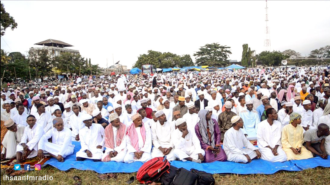 IhsaanfmRadio's tweet photo. Taqabbalallahu Minaa Waminkum 
Eid Mubarak
Viwanja vya Tangamano
Tanga, Tanzania
Ansaar Muslim Youth Center https://t.co/TUHqv6soqD