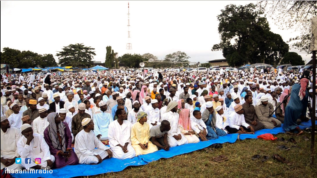 IhsaanfmRadio's tweet photo. Taqabbalallahu Minaa Waminkum 
Eid Mubarak
Viwanja vya Tangamano
Tanga, Tanzania
Ansaar Muslim Youth Center https://t.co/TUHqv6soqD