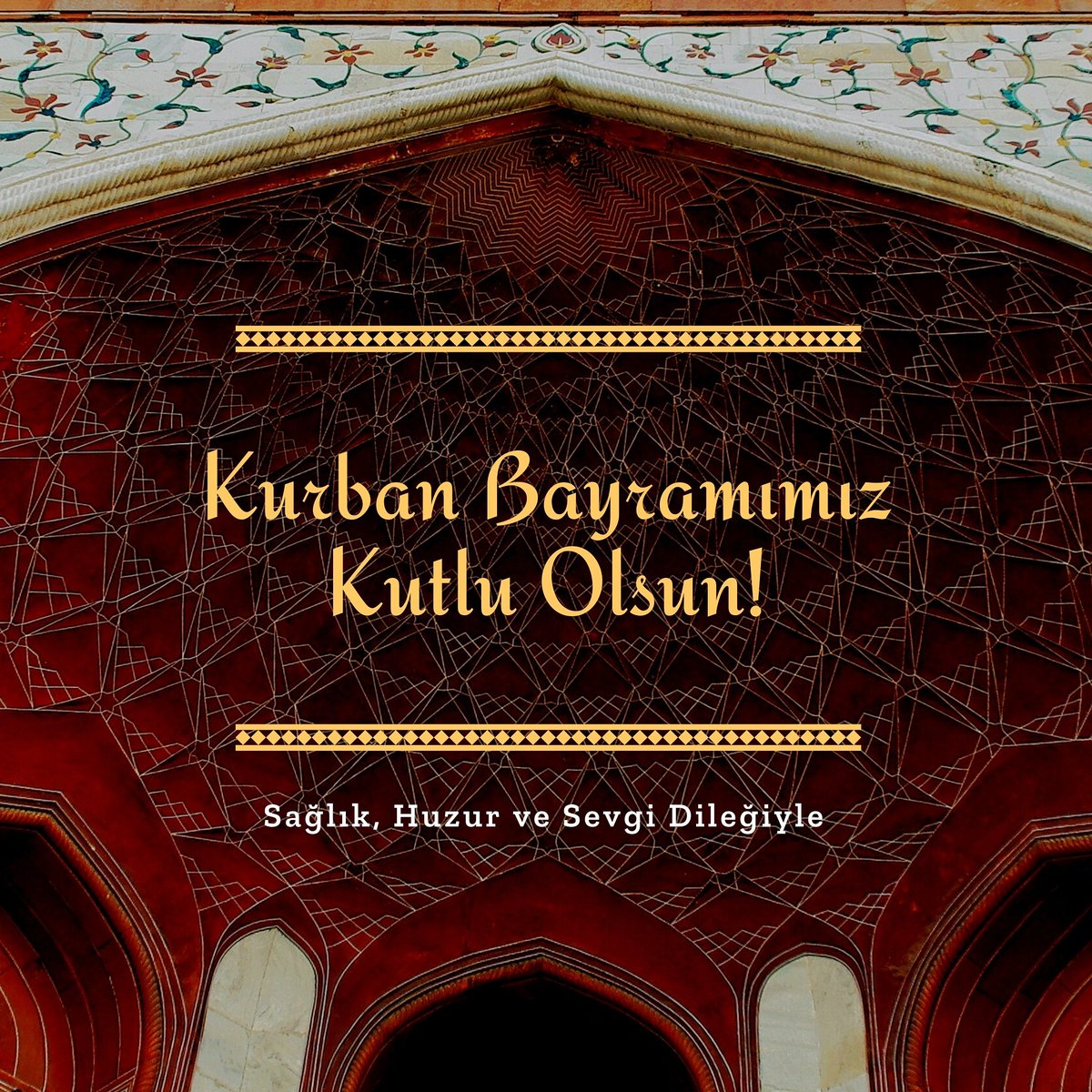 Kurban Bayramınız Kutlu Olsun