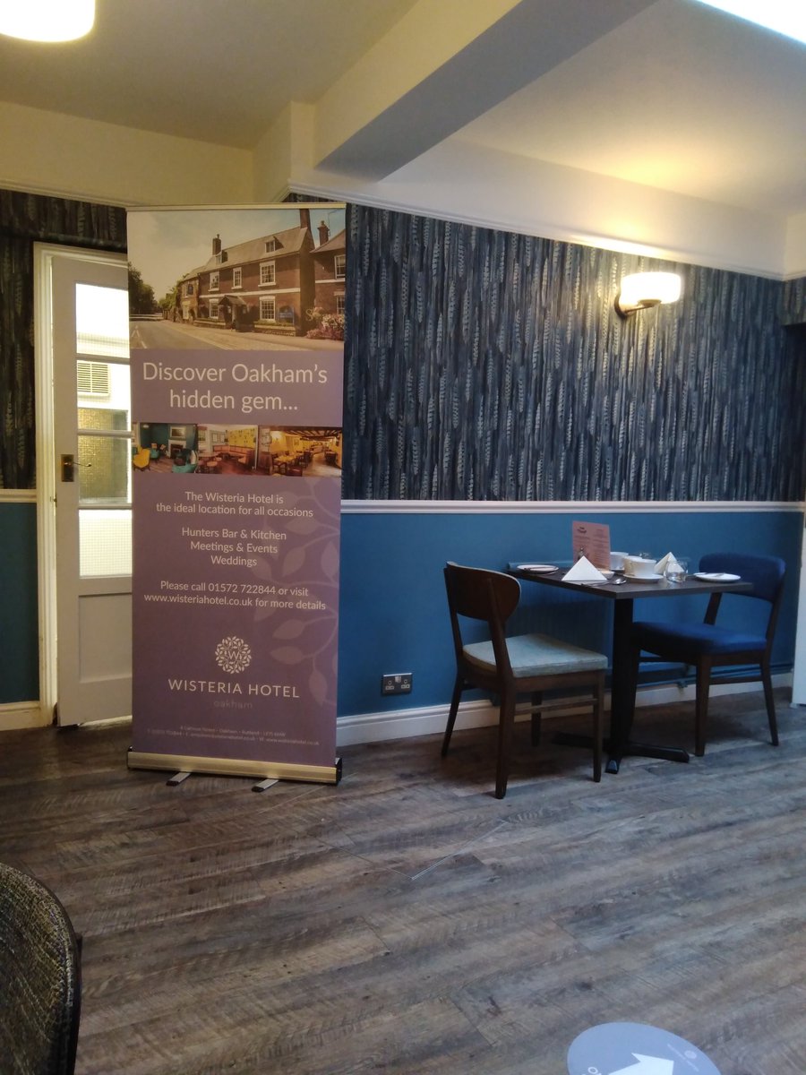 Can't praise newly refurbished <a href="/HotelWisteria/">Wisteria Hotel</a> enough perfect safety measures but not obtrusive. Really friendly staff. <a href="/DiscoverRutland/">Discover Rutland</a>