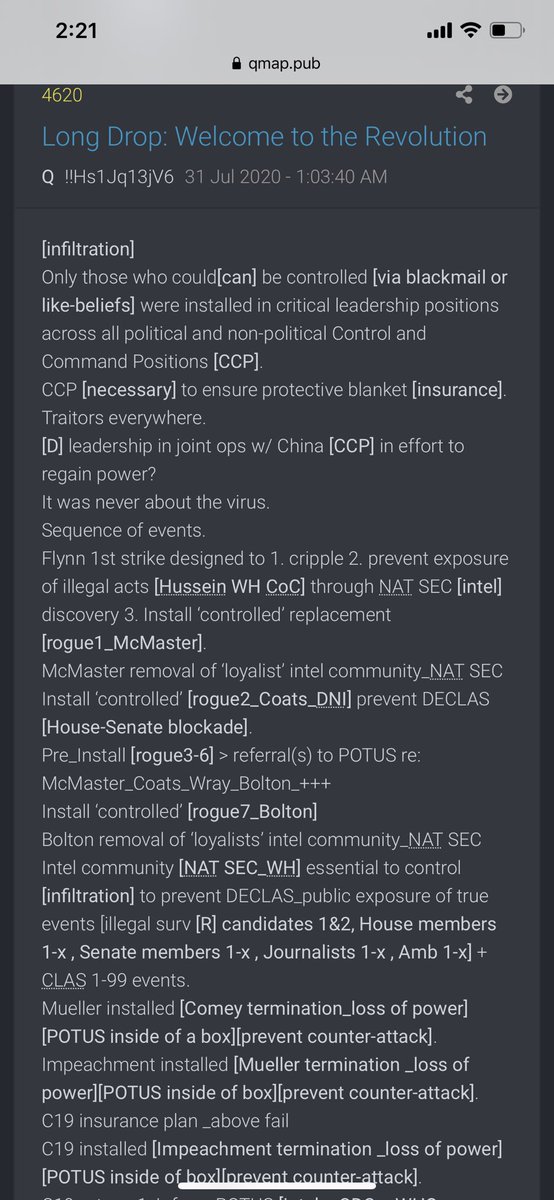 Related to Hussain’s administration spying on journalist and ambassadors as well as other illegal activities described as classified events 1 through 99.Mueller was then installed. At this time Comey was terminated as FBI Director Mueller was tasked with drawing out