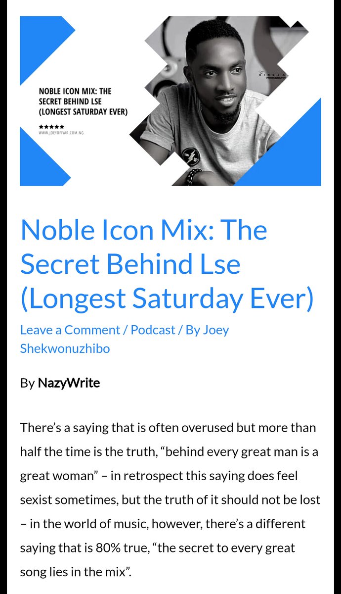 nazywrite's tweet photo. Noble Icon Mix: The Secret Behind LSE (Longest Saturday Ever) https://t.co/IHEacypjhL

@Vanni_ty @_D3l3 @realnobleicon @joeyzhibo https://t.co/oOmgNJezCc