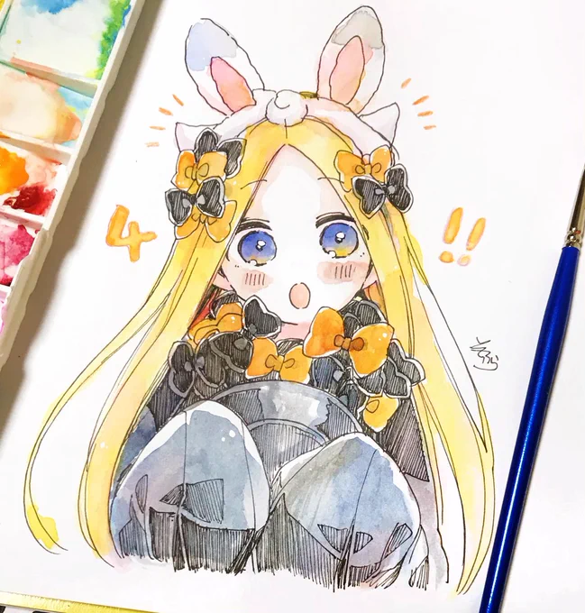 #みなさん去年の今頃はどんな絵描いてましたか 
