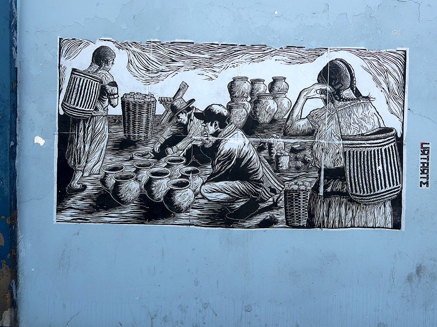 Respect for difference demands an approach of diversity, no single solution alone, but many, each lived on their own accountable terms – this is the essence of the Zapatista claim 'one no, many yeses' - rejection of the global monoculture via culture lived in & of your own place.