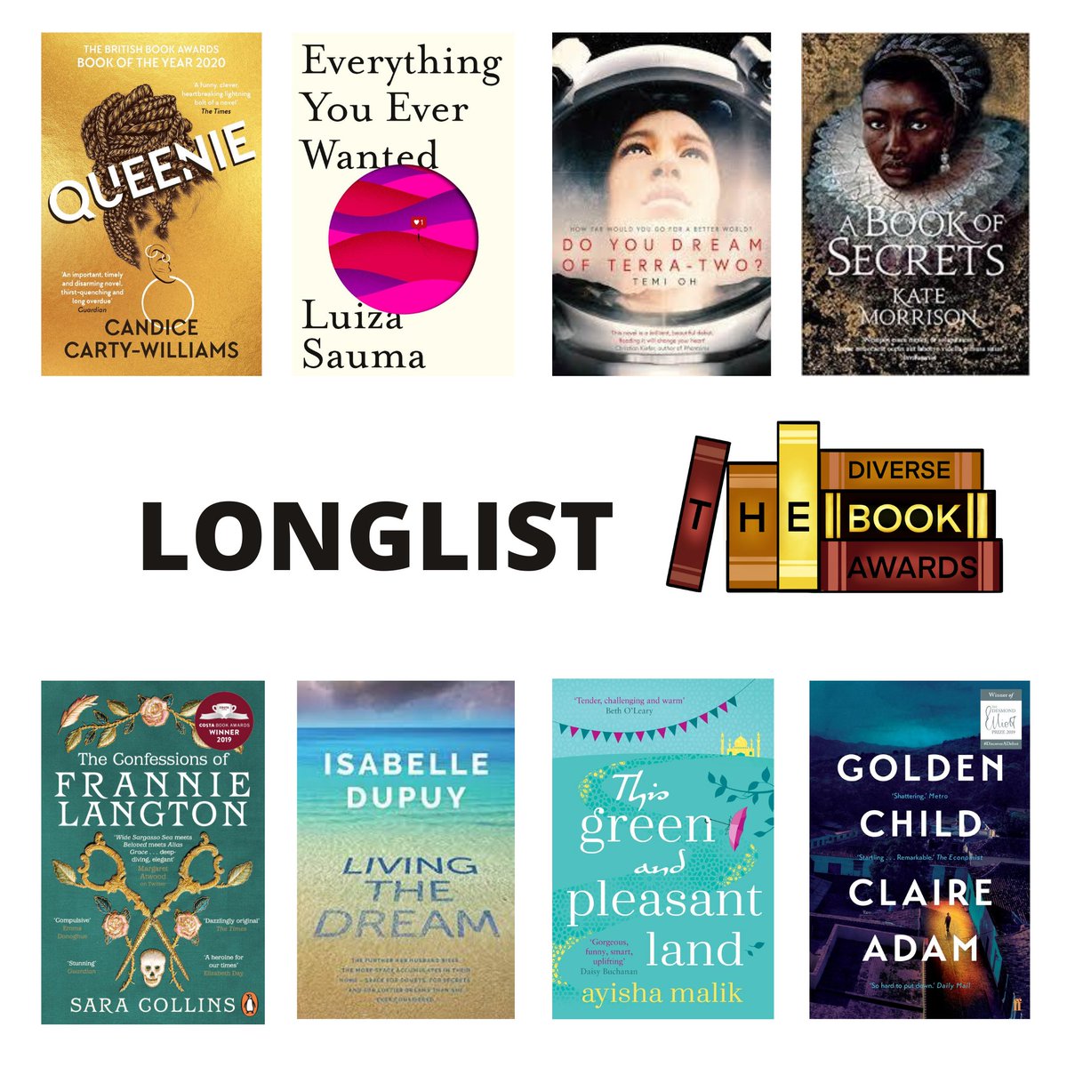 The_DBAwards's tweet photo. The Diverse Book Awards 2020 Longlist - Adult
See the full longlist via https://t.co/pficWF6d1w
Congratulations to everyone! Please do support these fantastic books.
#TheDBAwards https://t.co/8wbiaQ0AZA
