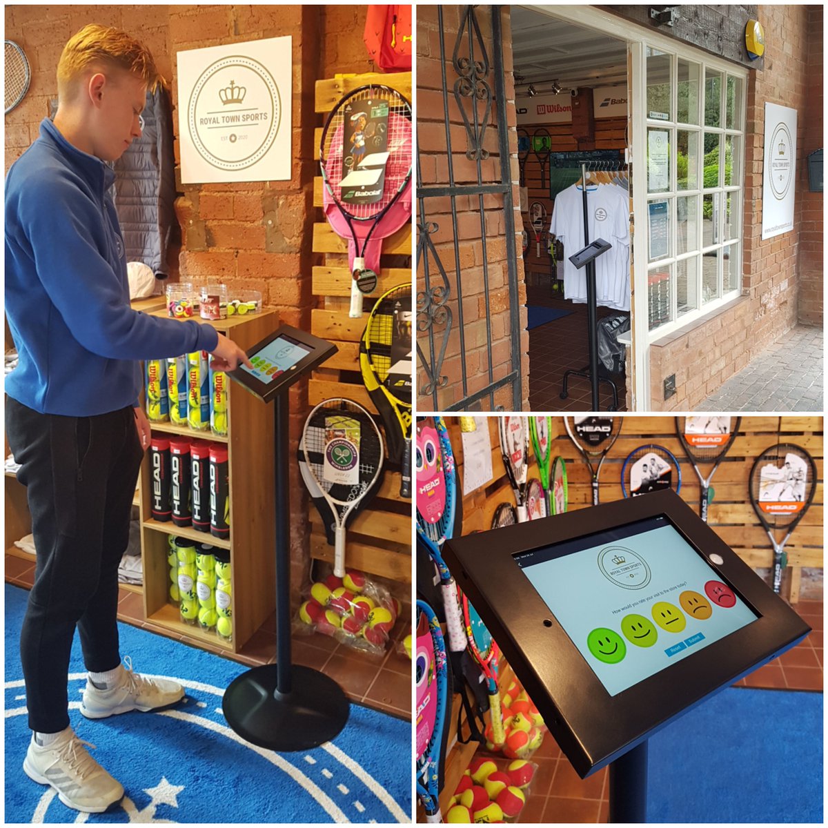 We've been working with Royal Town Sports, collecting customer feedback from the fantastic new outlet in Sutton Coldfield. Kiosk stands are a great way of collecting live customer feedback, The screens are sanitised after every use to minimise the spread of COVID 19 #MRfieldwork