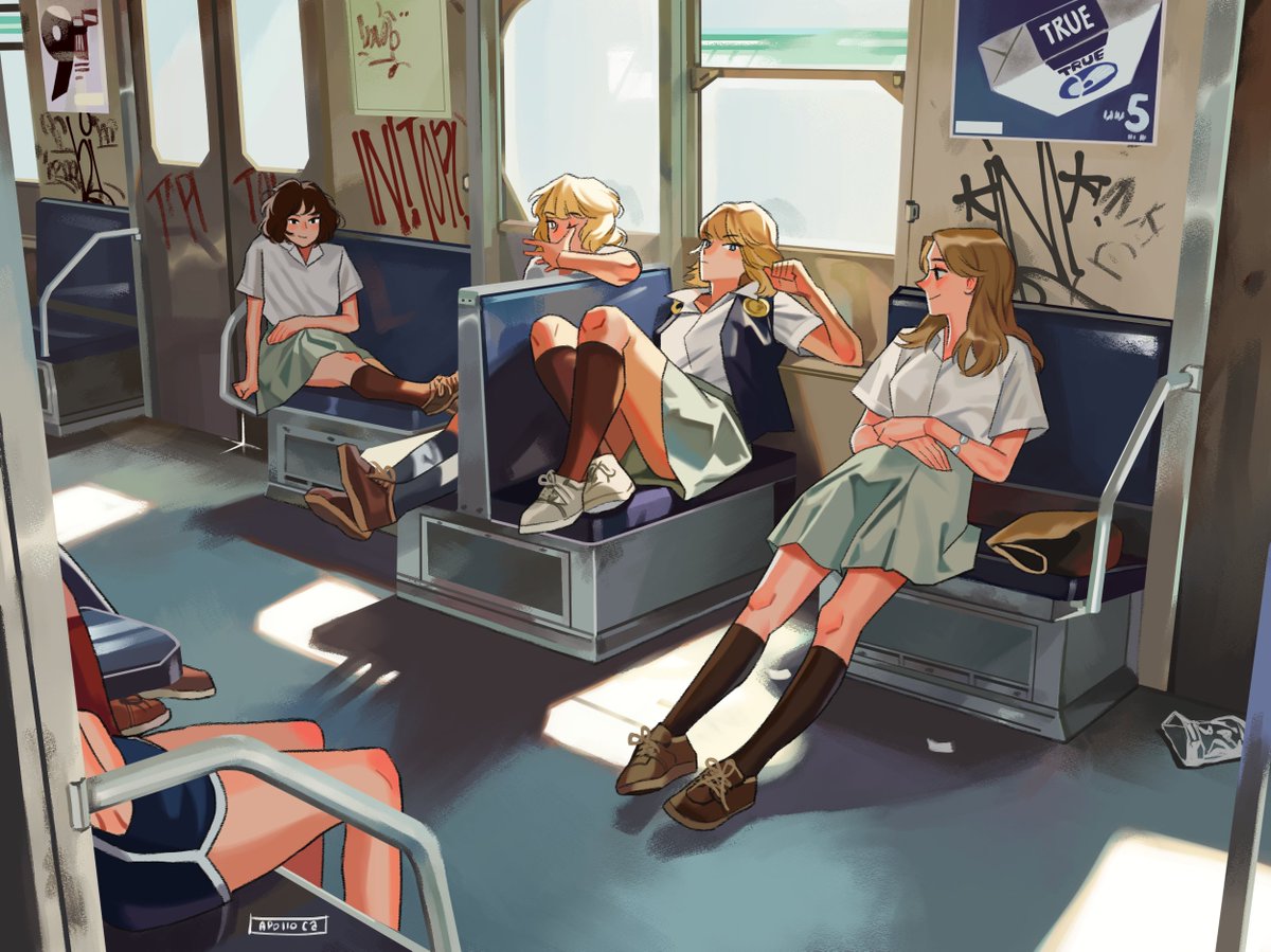 Apolloca101's tweet image. #ArtistsofSEA I'm from Thai🇹🇭 trying to be artist😂, I'll do my best&gt;&lt;
จะพยายามฝึกวาดแนวนี้ต่อไปนะคะ แหะๆ หวังว่าจะเก่งขึ้นนะ🥺😳