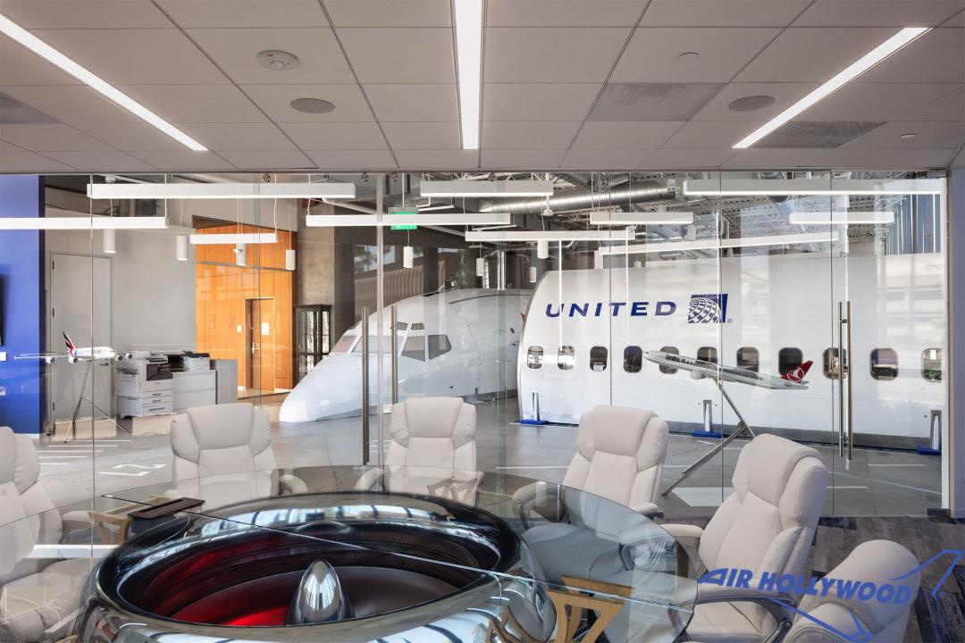So proud of our latest Air Hollywood design - a high-flying workspace for <a href="/LuxeTravelMgmt/">LUXE Travel by Craig Carter</a> - it's an office that's a real trip!