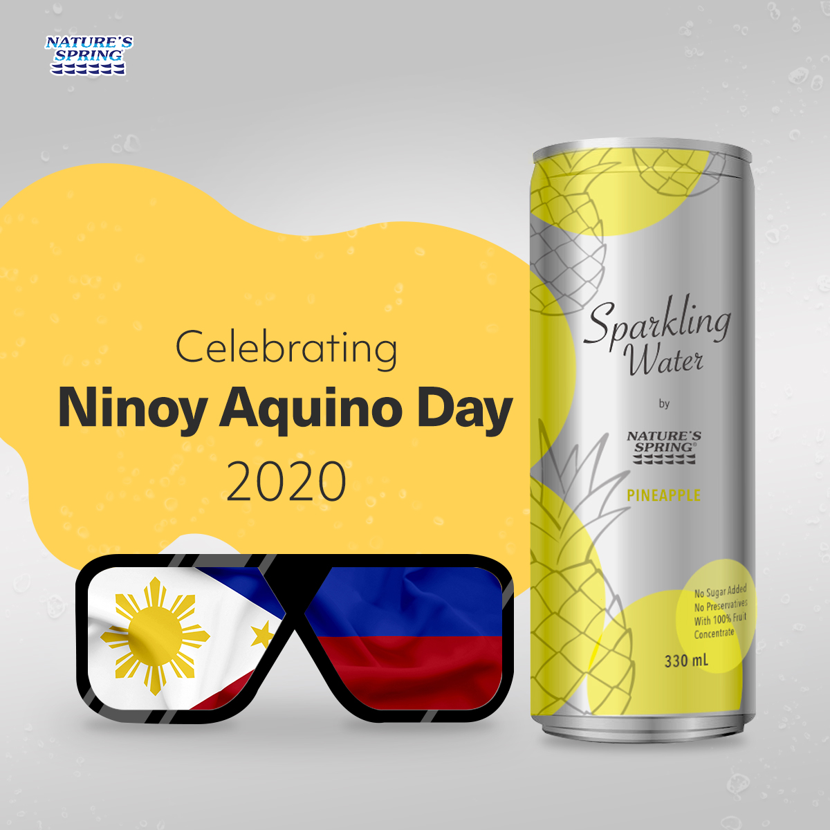 natures_spring's tweet photo. Today we remember a moment in history that changed the Philippines.
Have a sparkling Ninoy Aquino Day!
#SparklyCravings
#SparklyTwist
#NaturesSpring https://t.co/7hMStVU7NV