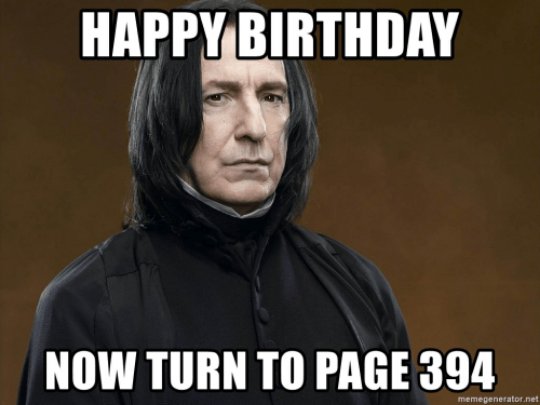 I am happy to wish Mr. Harry Potter (no not Daniel Radcliffe) a very happy birthday 