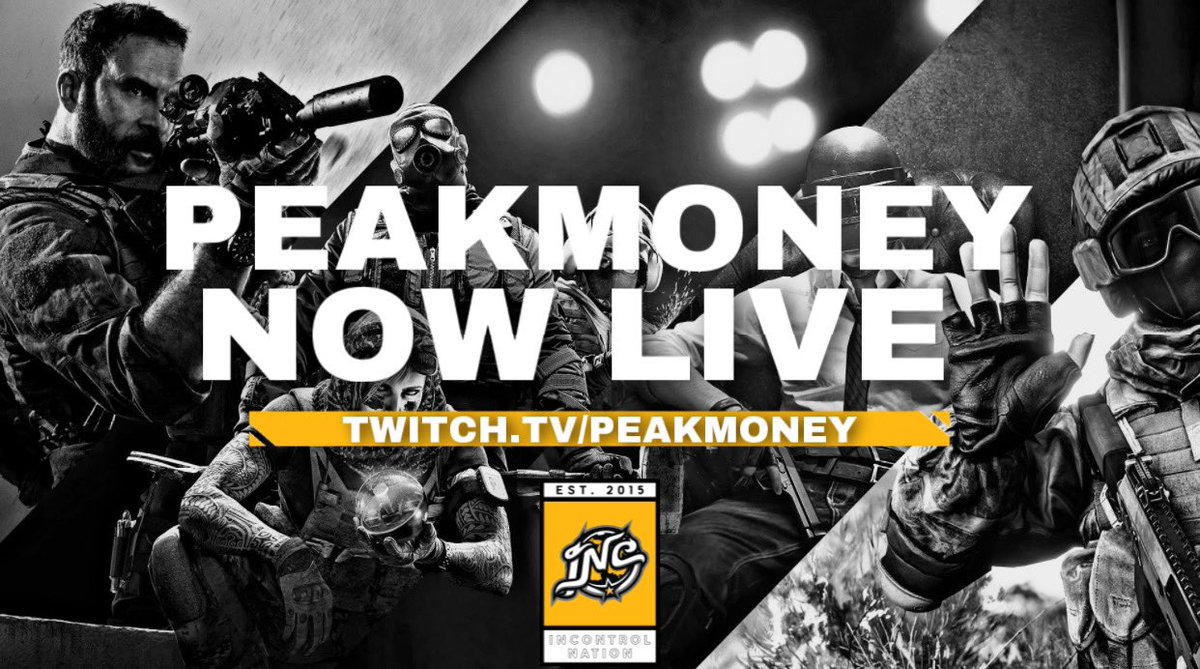 PeakMoney2's tweet photo. LIVE on Warface: Breakout w/ Da homies @PlAtInUmKiCkS_1, @IncJoka, @braxrr_. Come chat & hangout with us while we Grind for some DUBS!!
#GetMoney
#OurWorldOurNation
#InCNation
#InC4Life
@InControlNation
https://t.co/s4Gv75kN1j https://t.co/H0lWK7nKsT