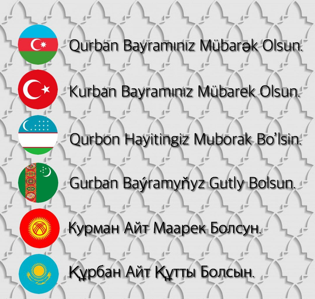 İyi bayramlar Türk budun 🙂

#KurbanBayramı