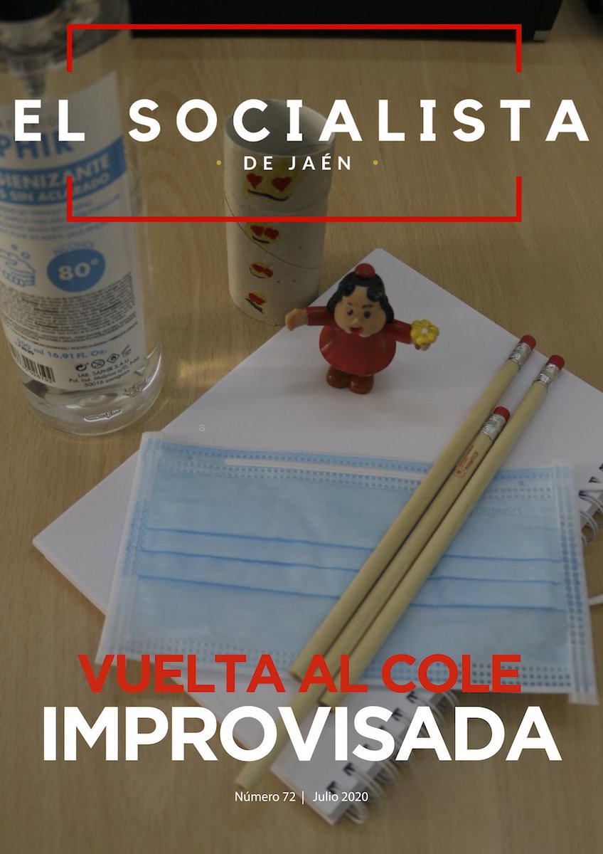 ElSocialistadeJ's tweet photo. 🗞 #ELSOCIALISTAdeJaén 72

👉🏻 Como cada mes, os dejamos nueva edición de nuestro periódico con toda la 📰 ACTUALIDAD política de Julio 

📲 Léelo competo aquí ⤵️
https://t.co/FuvkZ5fjvd https://t.co/oDJF92Qfnn