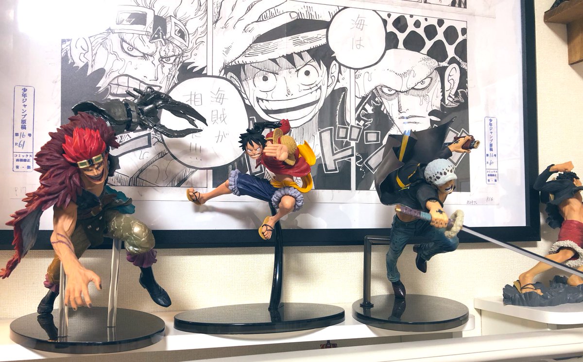 りくと 海は 海賊が相手だ 三船長揃ったー カッコよすぎる ワンピースフィギュアを投稿しよう