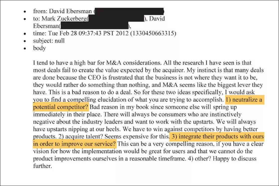 Psychology of Consumer vs Enterprise startupsThe Facebook/Instagram M&A emails are all over Twitter!This thread isnt abt bigtech anti-trust. Rather its on what the emails say abt the skills & instincts needed for consumer startups (vs enterprise).  https://www.theverge.com/2020/7/29/21345723/facebook-instagram-documents-emails-mark-zuckerberg-kevin-systrom-hearing /1