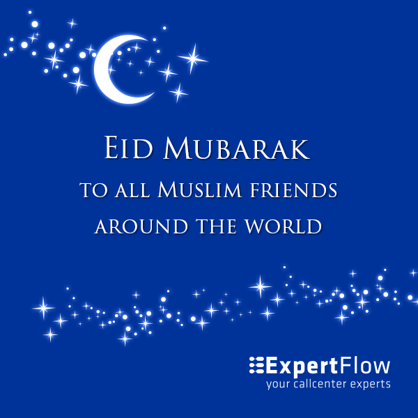 Expertflow's tweet image. Eid Mubarak to all our Muslim friends around the world.
#ExpertFlow