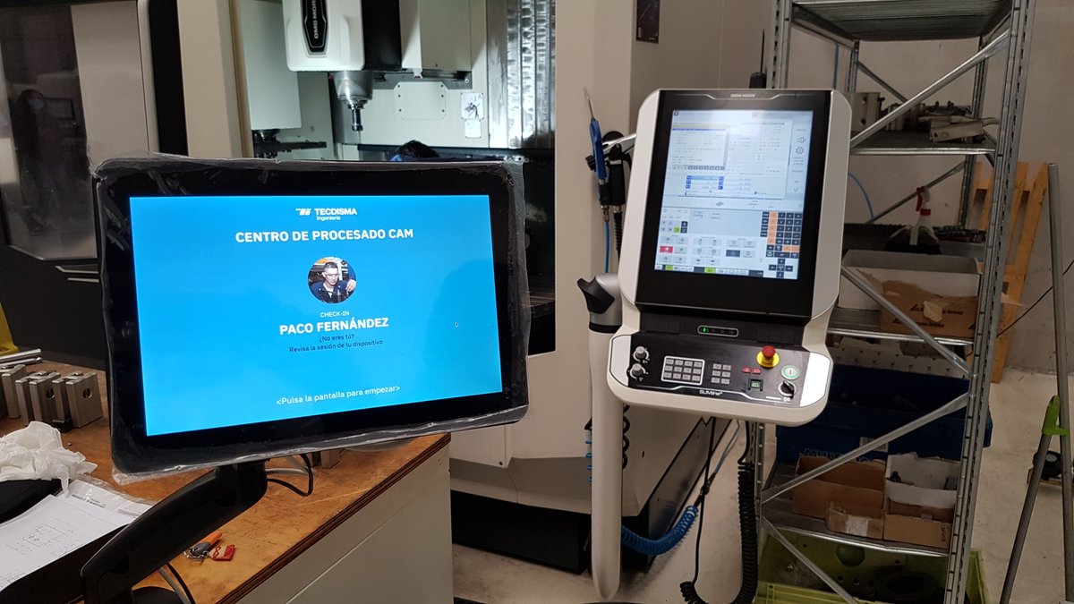 getancora's tweet photo. Estas últimas semanas hemos dado los primeros pasos del piloto en la planta de mecanizado de @tecdisma, nuestro tutor técnico en @BFA_Auto . Poder ver nuestra solución en manos de trabajadores reales es toda una inyección de energía para seguir trabajando. https://t.co/6P4sNv1lmN