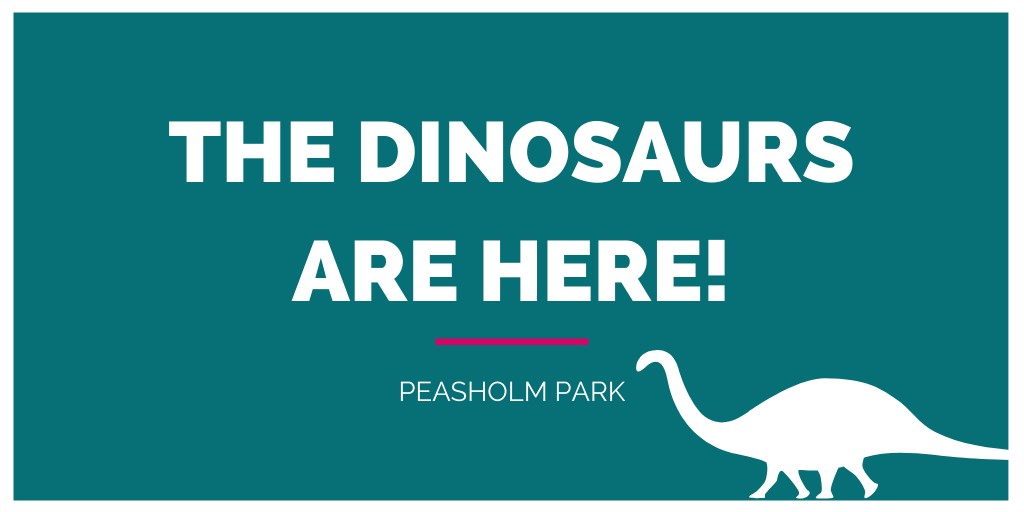 Dinosaurs are coming to Peasholm Park this Summer! Will you be ready to track them down? #DinoSafariUK #Scarborough