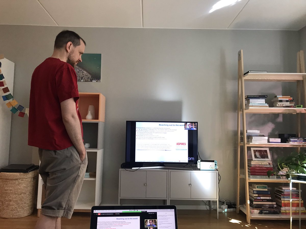 Again this talk seems to have some special interest for  @coniavitis ;)