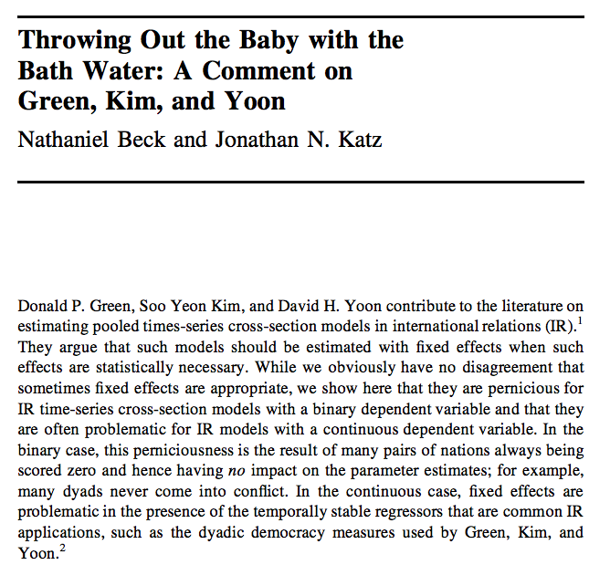 I understand strategic culture as a "fixed effect". It basically tries to explain what can't be explained by other known & measurable variables. But that should not be an excuse for not trying to find those hidden, difficult-to-measure variables. This response by Beck and Katz...