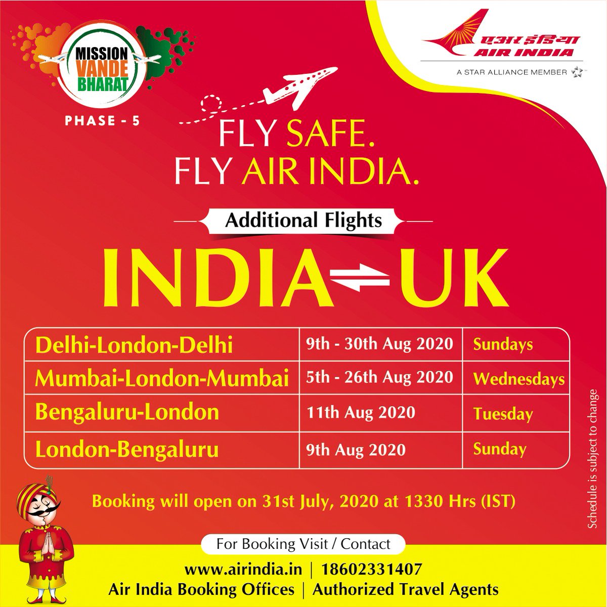 Air India tweet media